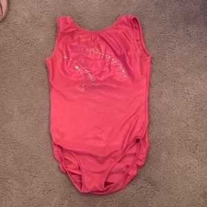 Pink leotard, size medium